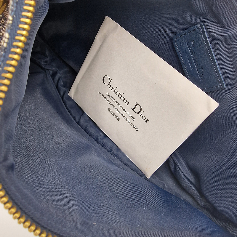 JACQUARD CANVAS SADDLE