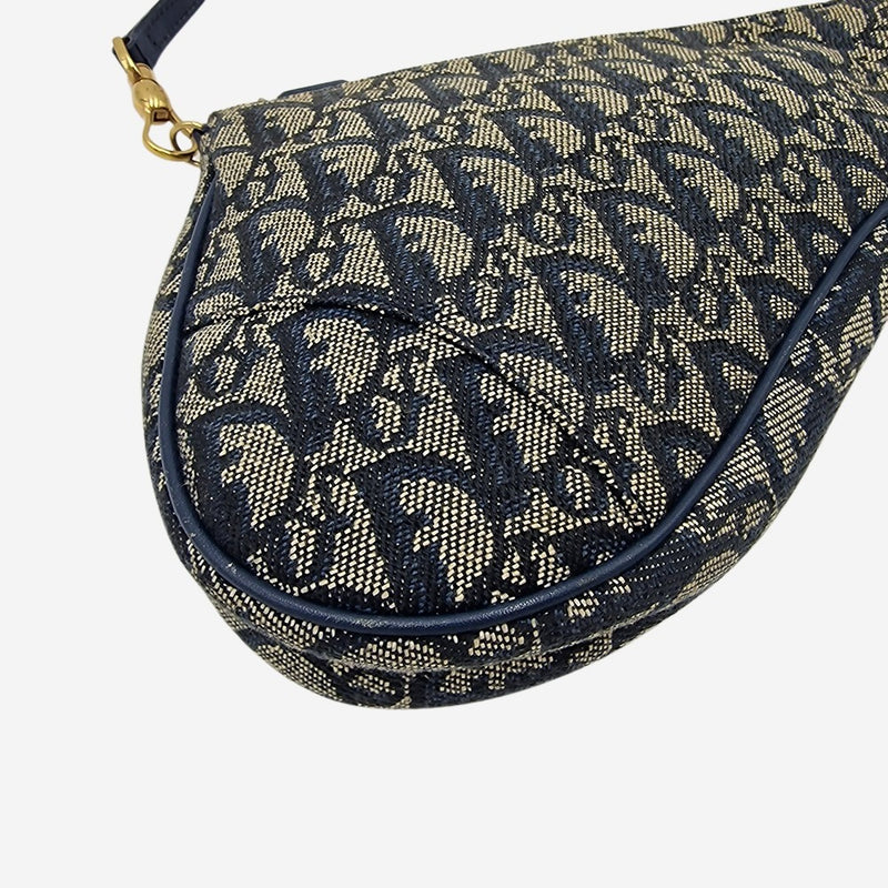 JACQUARD CANVAS SADDLE