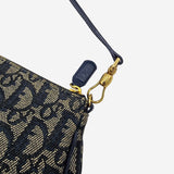 JACQUARD CANVAS SADDLE