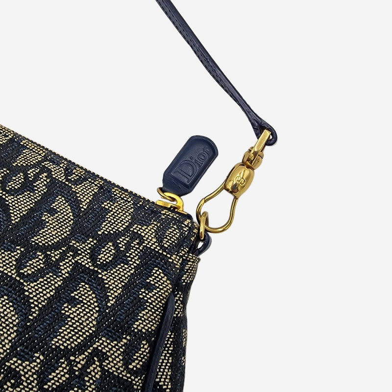 JACQUARD CANVAS SADDLE