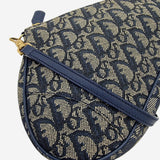 JACQUARD CANVAS SADDLE