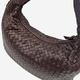 MEDIUM MØRKEBRUN CLASSIC VENETA HOBO