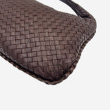 MEDIUM MØRKEBRUN CLASSIC VENETA HOBO