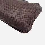 MEDIUM MØRKEBRUN CLASSIC VENETA HOBO