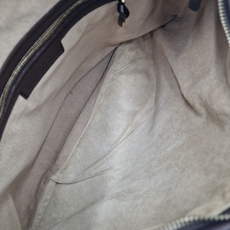 MEDIUM MØRKEBRUN CLASSIC VENETA HOBO