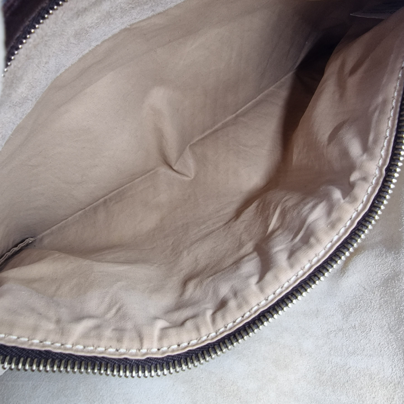 MEDIUM MØRKEBRUN CLASSIC VENETA HOBO