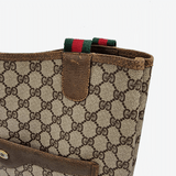 DIAMANTE CANVAS TOTE taske fra brand: GUCCI - We Do Vintage