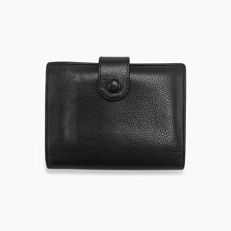 Caviar sort wallet taske fra brand: CHANEL - We Do Vintage