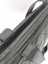 Sort CC Coated Canvas shoulder bag taske fra brand: CHANEL - We Do Vintage