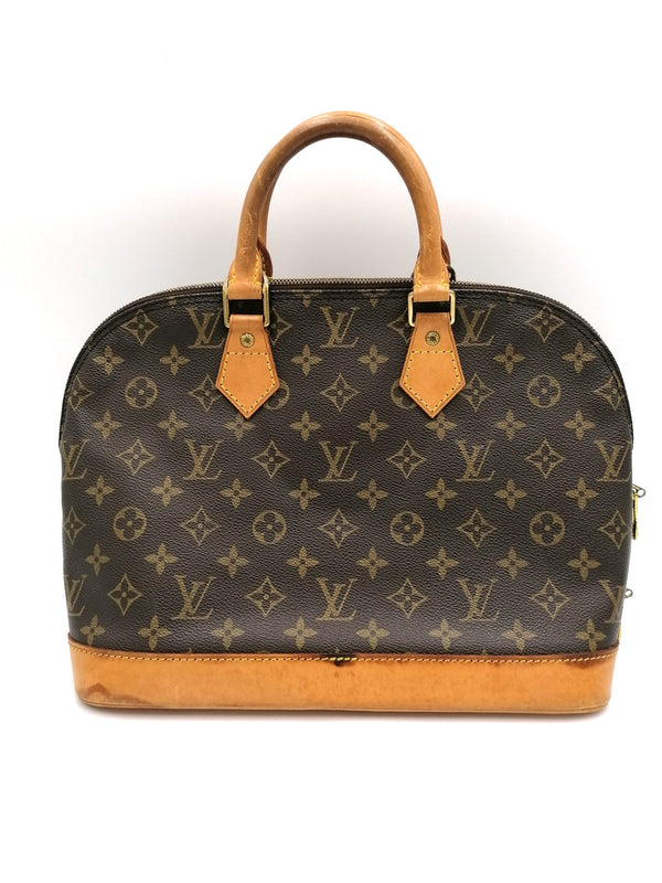 Monogram Canvas Alma PM taske fra brand: LOUIS VUITTON - We Do Vintage