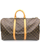 Monogram Canvas Keepall 50 taske fra brand: LOUIS VUITTON - We Do Vintage
