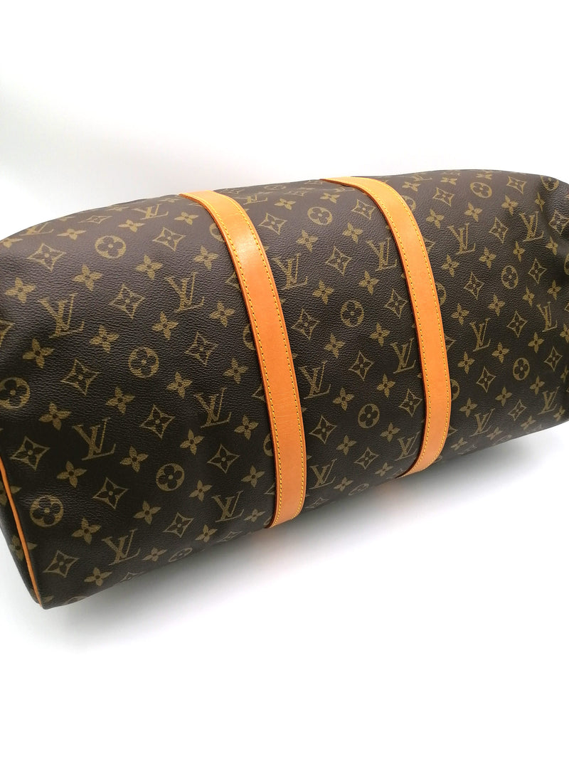 Monogram Canvas Keepall 50 taske fra brand: LOUIS VUITTON - We Do Vintage