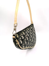 Coated Canvas Saddle Bag taske fra brand: DIOR - We Do Vintage