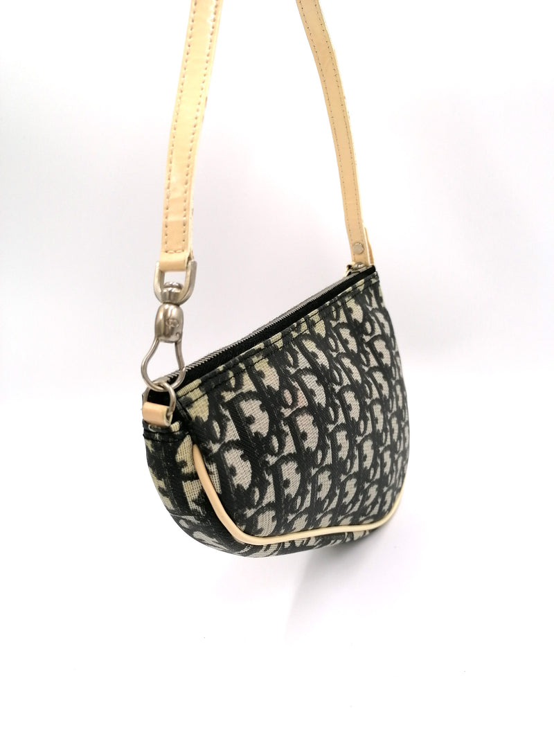 Coated Canvas Saddle Bag taske fra brand: DIOR - We Do Vintage