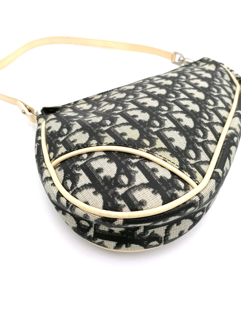 Coated Canvas Saddle Bag taske fra brand: DIOR - We Do Vintage