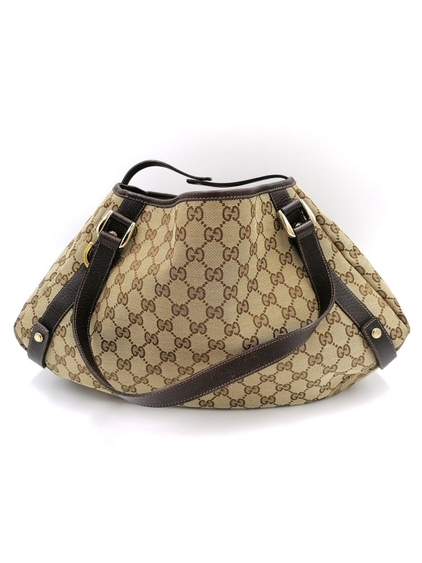 Abbey Diamant Canvas taske taske fra brand: GUCCI - We Do Vintage