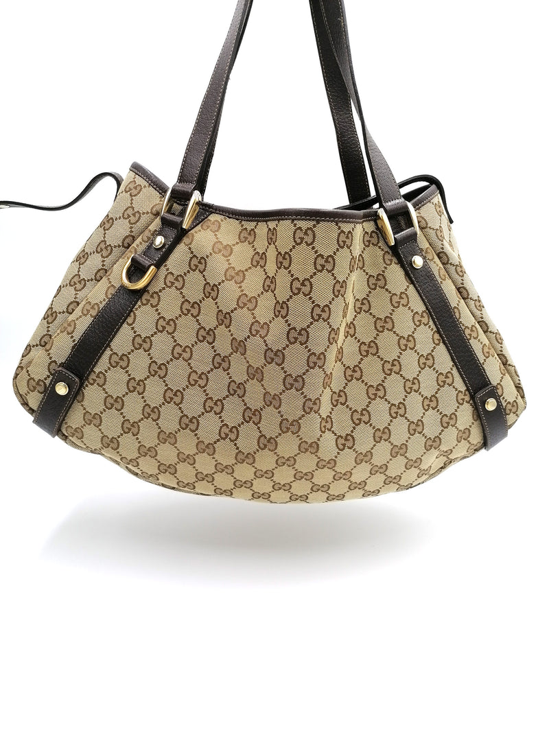 Abbey Diamant Canvas taske taske fra brand: GUCCI - We Do Vintage