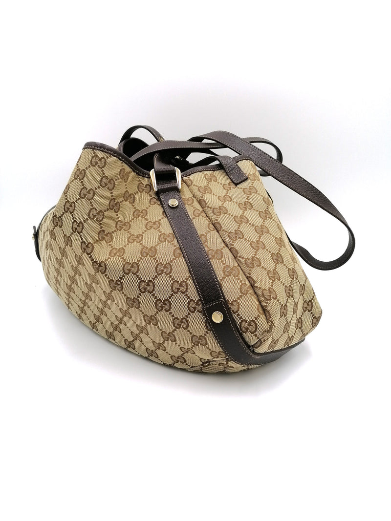 Abbey Diamant Canvas taske taske fra brand: GUCCI - We Do Vintage