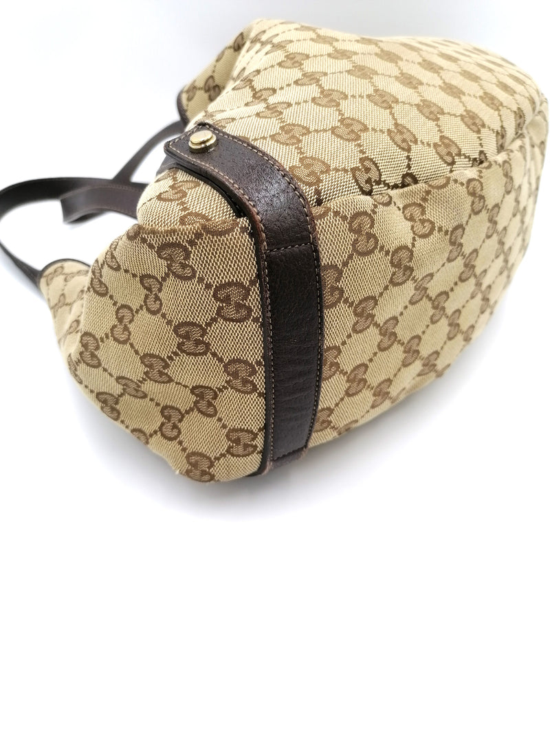 Abbey Diamant Canvas taske taske fra brand: GUCCI - We Do Vintage