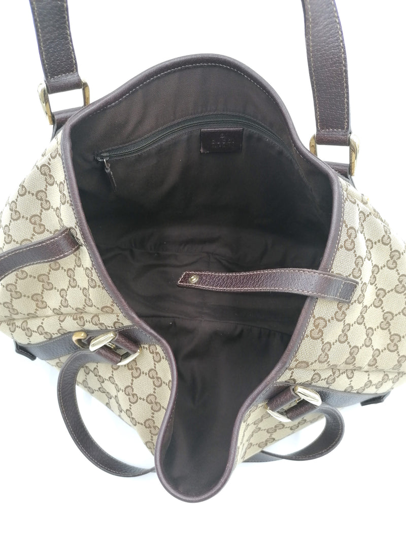 Abbey Diamant Canvas taske taske fra brand: GUCCI - We Do Vintage