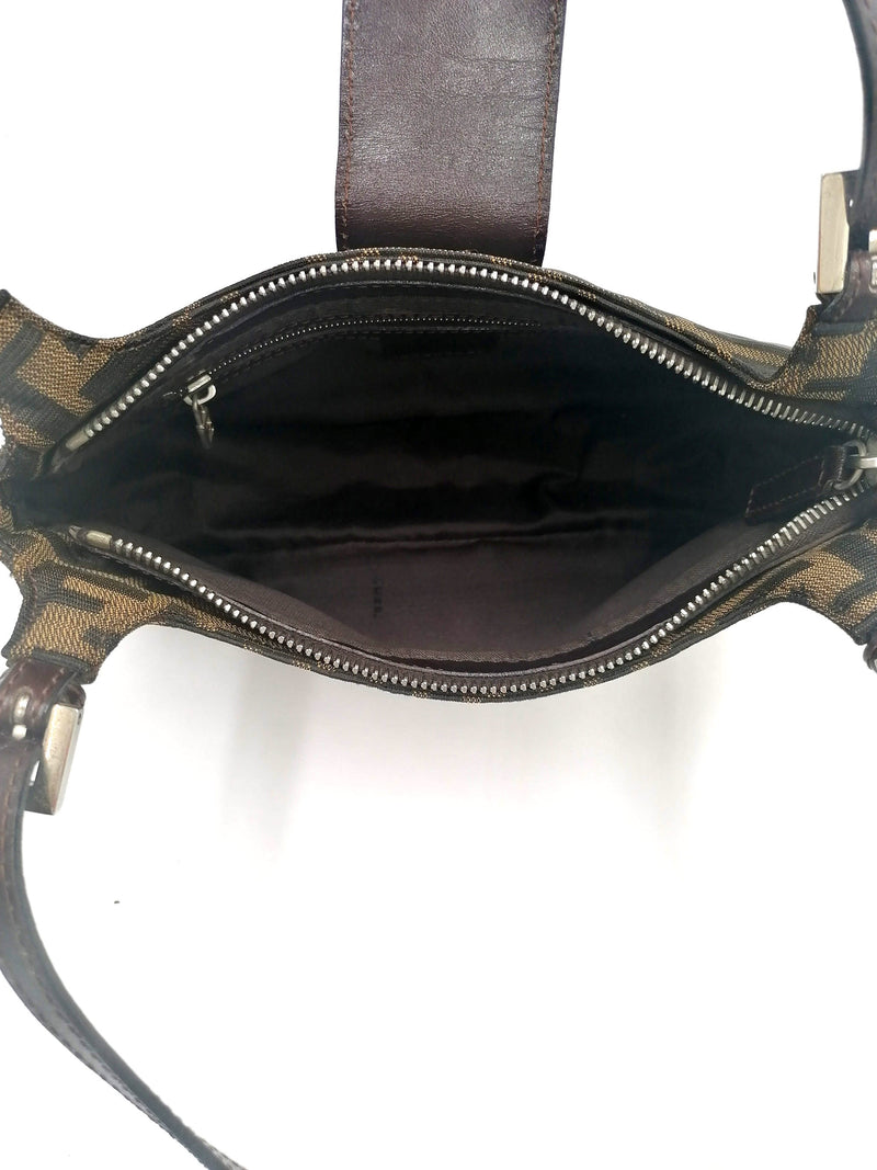 Zucca Baguette shoulder bag taske fra brand: FENDI - We Do Vintage