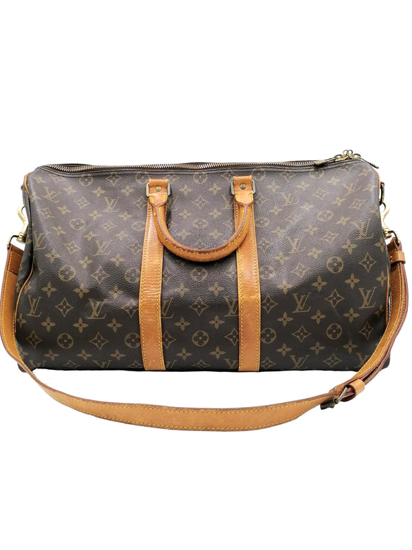 Monogram Canvas Keepall Bandouliere 45 taske fra brand: LOUIS VUITTON - We Do Vintage