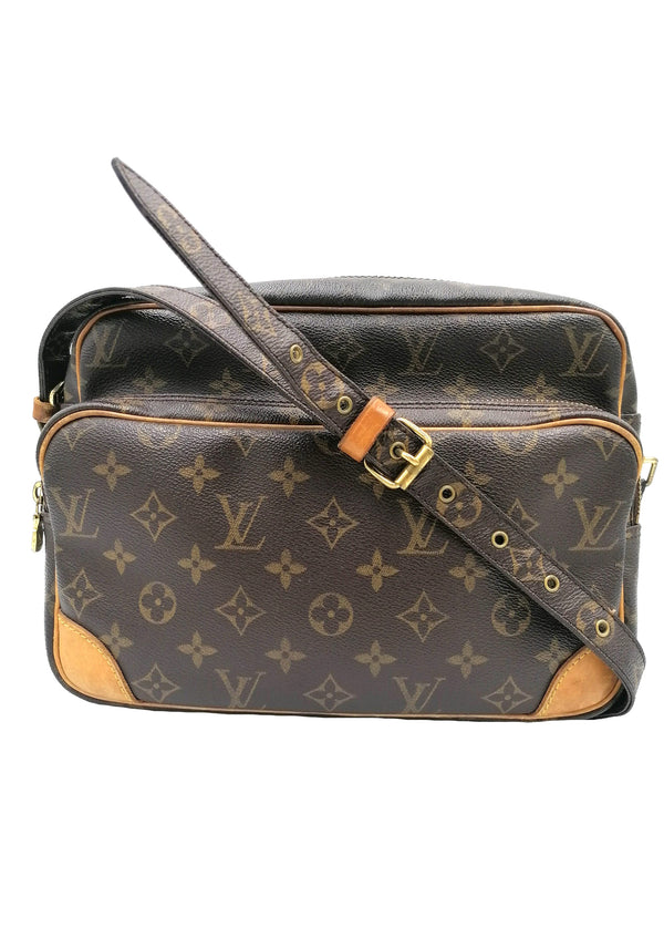 Monogram Canvas Nile MM taske fra brand: LOUIS VUITTON - We Do Vintage