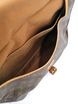Monogram Canvas Saumur 35 taske fra brand: LOUIS VUITTON - We Do Vintage