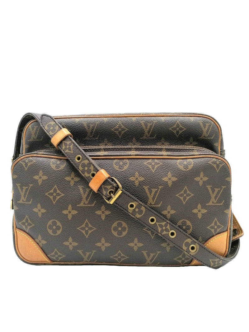 Monogram Canvas Nile MM taske fra brand: LOUIS VUITTON - We Do Vintage