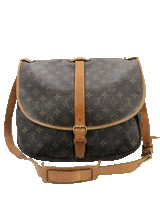 Monogram Canvas Saumur 35