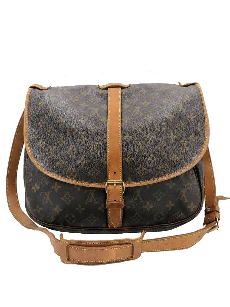 Monogram Canvas Saumur 35