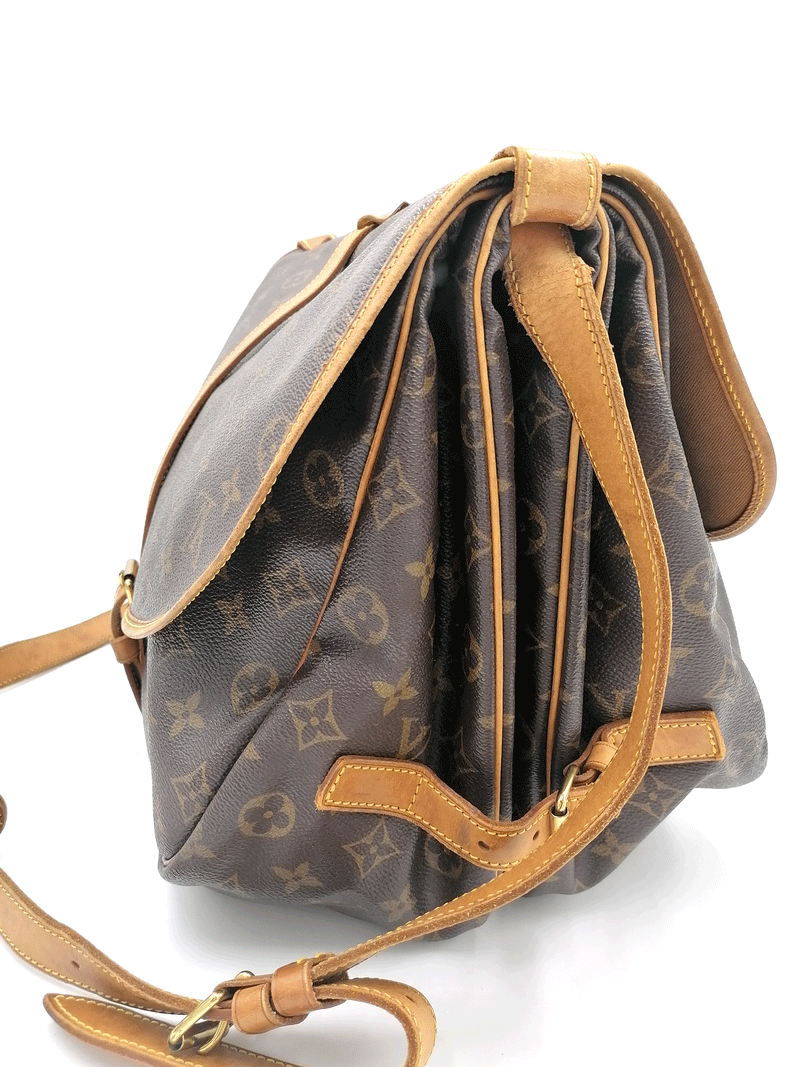 Monogram Canvas Saumur 35