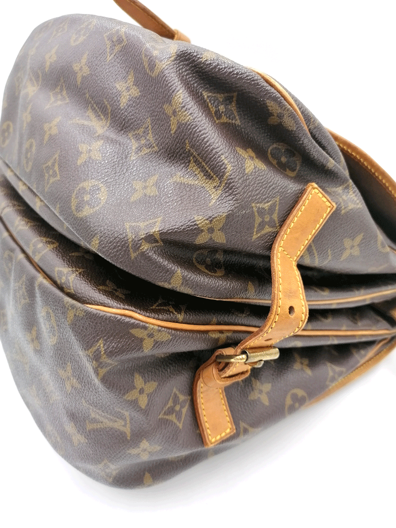 Monogram Canvas Saumur 35
