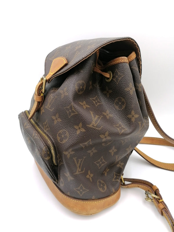 Monogram Canvas Montsouris MM taske fra brand: LOUIS VUITTON - We Do Vintage