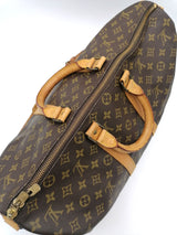 Monogram Canvas Keepall Bandouliere 45 taske fra brand: LOUIS VUITTON - We Do Vintage