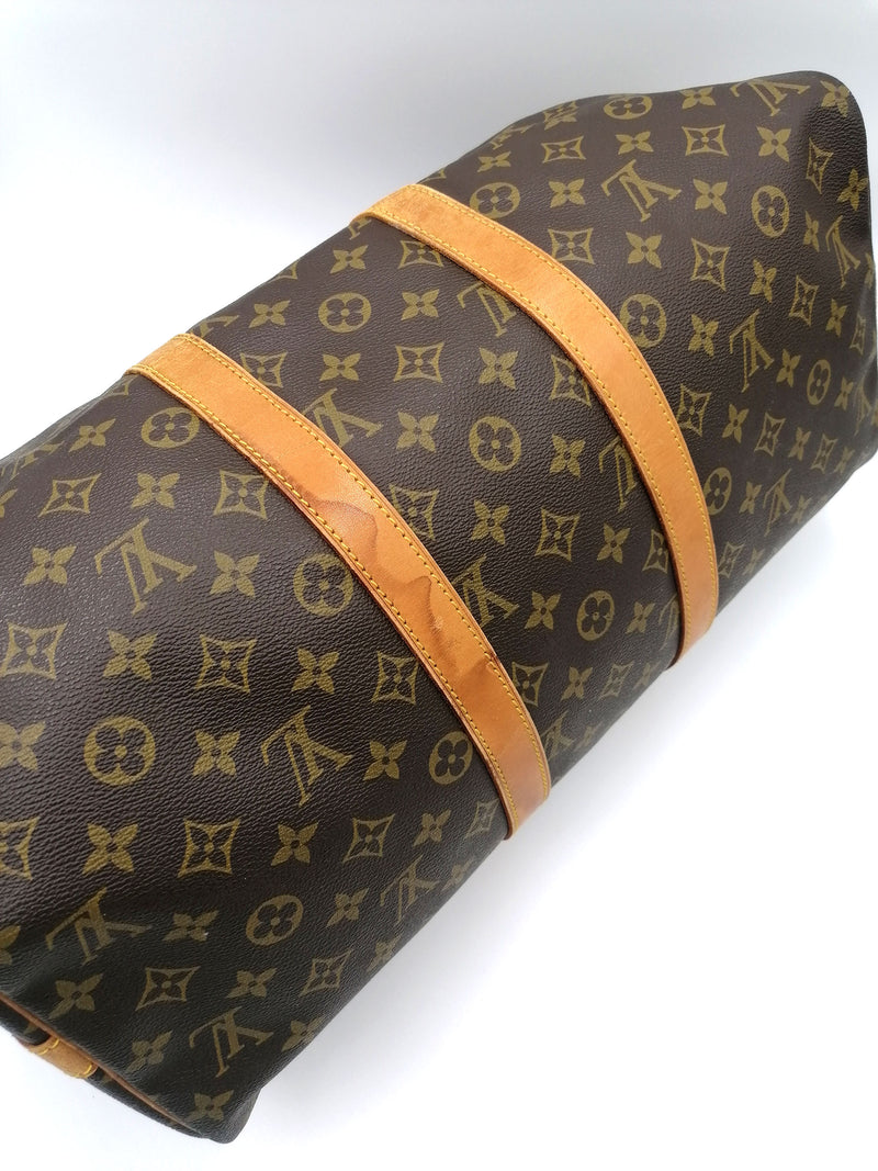 Monogram Canvas Keepall Bandouliere 45 taske fra brand: LOUIS VUITTON - We Do Vintage