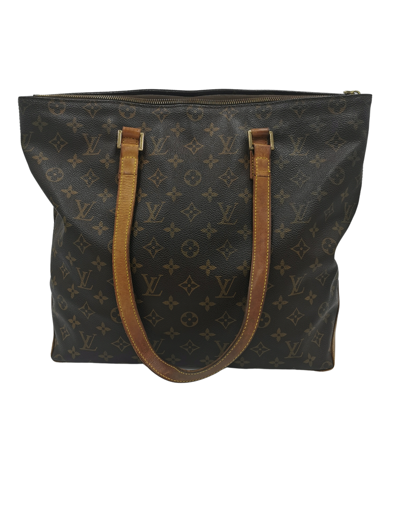 Monogram Canvas Cabas Mezzo taske fra brand: LOUIS VUITTON - We Do Vintage