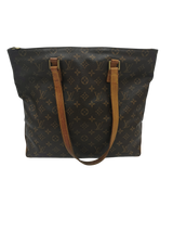 Monogram Canvas Cabas Mezzo taske fra brand: LOUIS VUITTON - We Do Vintage