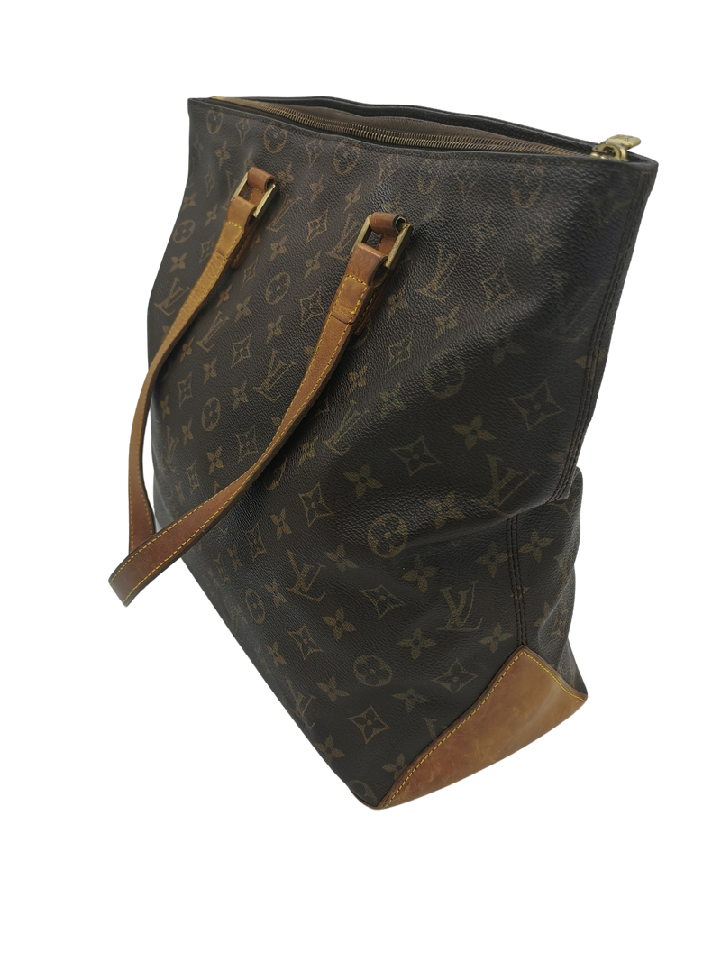 Monogram Canvas Cabas Mezzo taske fra brand: LOUIS VUITTON - We Do Vintage