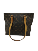 Monogram Canvas Cabas Piano taske fra brand: LOUIS VUITTON - We Do Vintage