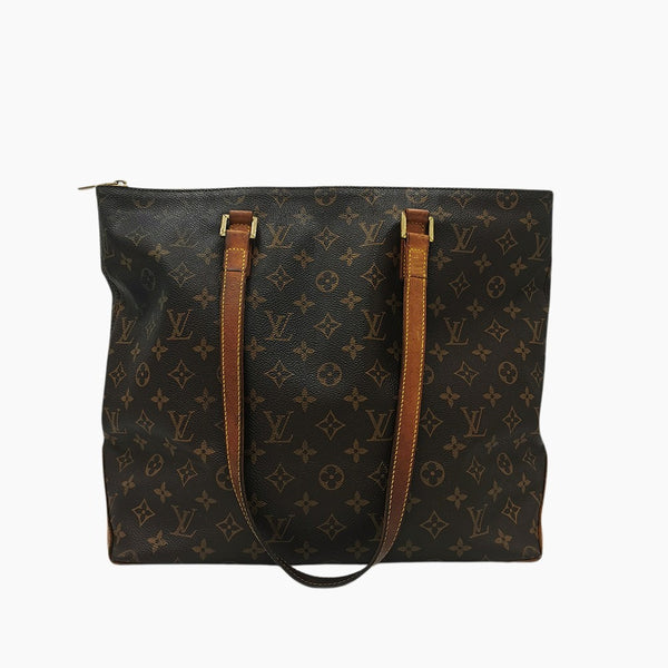 Monogram Canvas Cabas Mezzo taske fra brand: LOUIS VUITTON - We Do Vintage