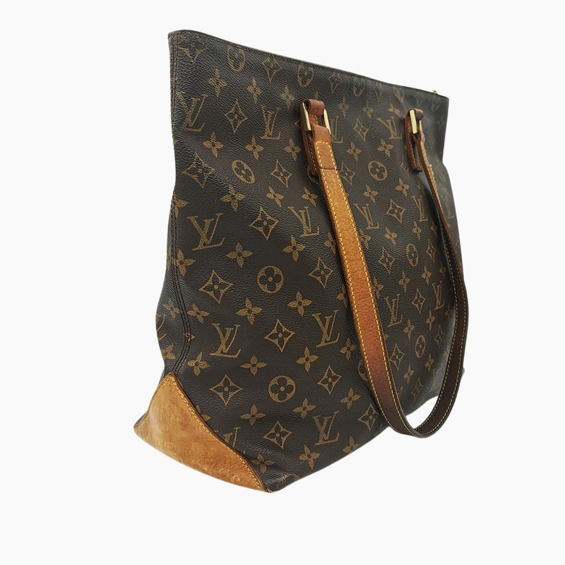 Monogram Canvas Cabas Mezzo taske fra brand: LOUIS VUITTON - We Do Vintage