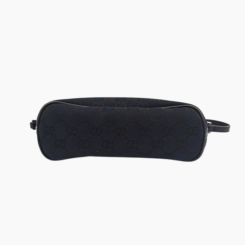 Sort Diamant Canvas boat pochette taske fra brand: GUCCI - We Do Vintage