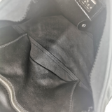 Sort canvas mamma baguette taske fra brand: FENDI - We Do Vintage