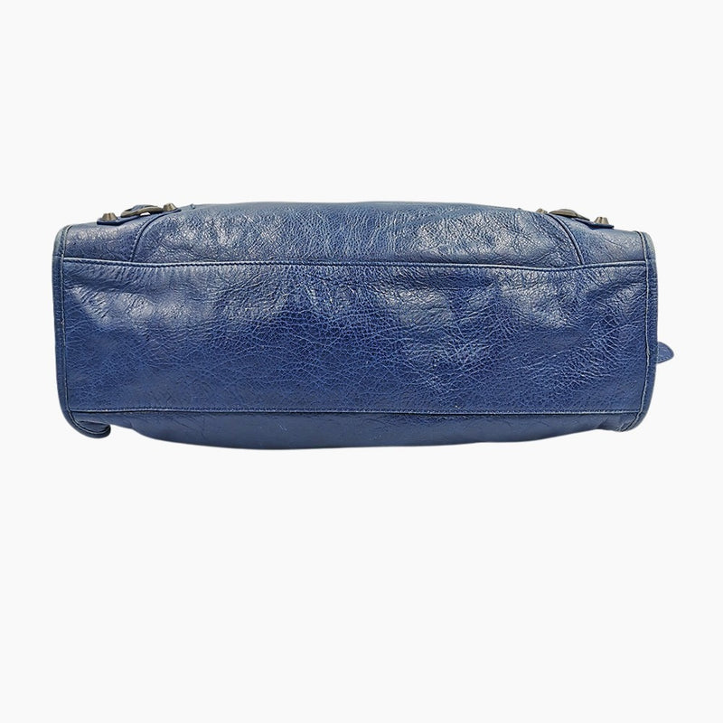 Blå city bag taske fra brand: BALENCIAGA - We Do Vintage