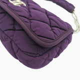 lilla bubble quilt flap bag taske fra brand: CHANEL - We Do Vintage