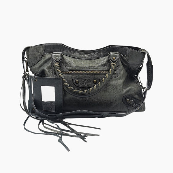 GRÅ CITY BAG taske fra brand: BALENCIAGA - We Do Vintage