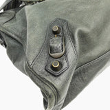 GRÅ CITY BAG taske fra brand: BALENCIAGA - We Do Vintage