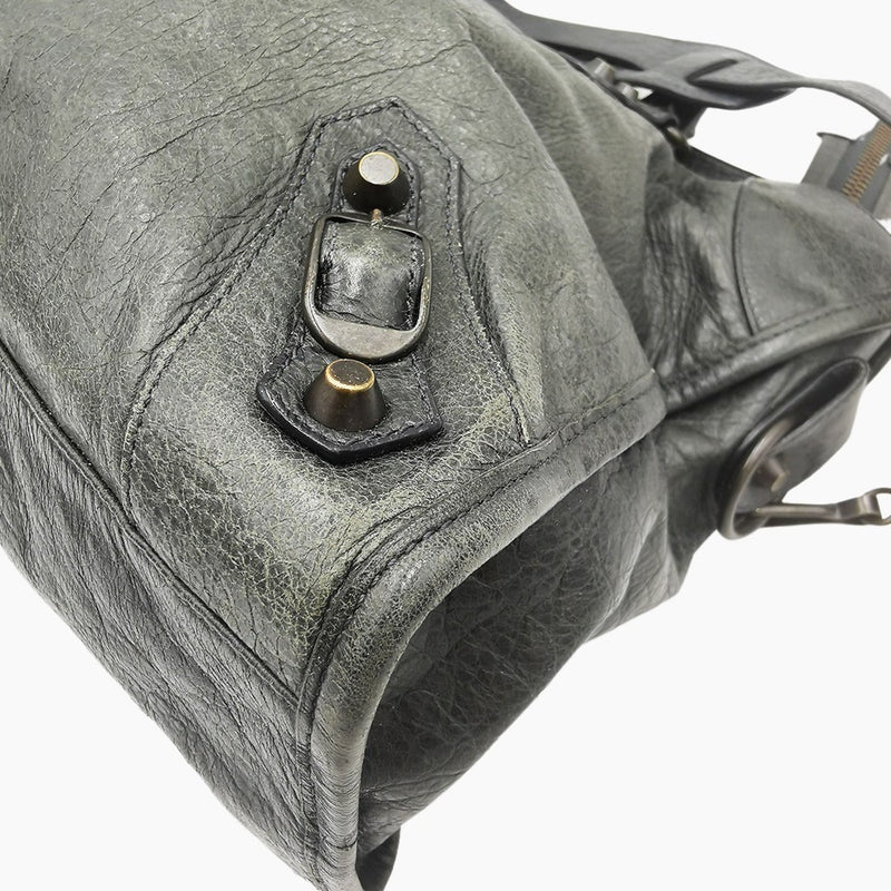 GRÅ CITY BAG taske fra brand: BALENCIAGA - We Do Vintage