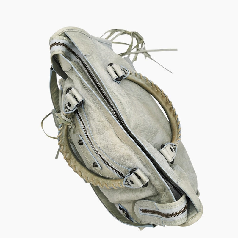 LYSEBLÅ CITY BAG taske fra brand: BALENCIAGA - We Do Vintage